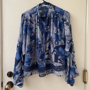 Blue Tularosa Blouse